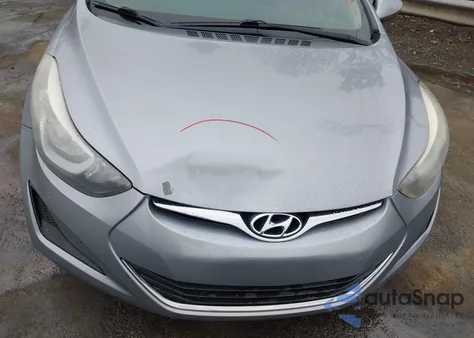 2016 Hyundai Elantra Se from USA, damaged, VIN 5NPDH4AE0GH785368
